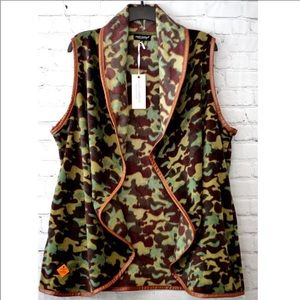 Simply Southern | Green Camo Vest | Size M